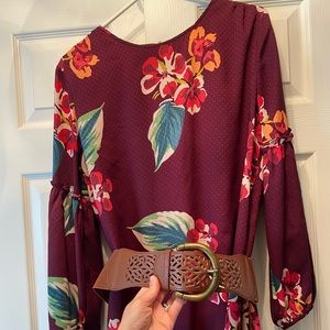 LOFT floral dress